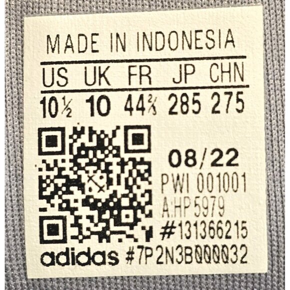Adidas Avryn Low Comfy Athletic Sneakers Silver Violet HP5979 - Men\'s Size 10.5 main image 7